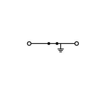 Wago 2001-1207 2,5 mm² Sarı-Yeşil 2 İletkenli Topraklı Klemens - 3