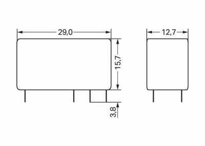 Wago 788-152 2 Kontak 8 A 12 Vdc Röle - 3