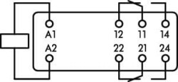 Wago 788-152 2 Kontak 8 A 12 Vdc Röle - 2