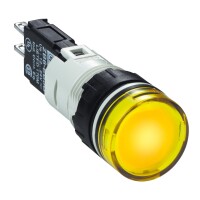 12...24V Entegre Led'Li Sarı Eksiksiz Pilot Işığı Ø16 - 1