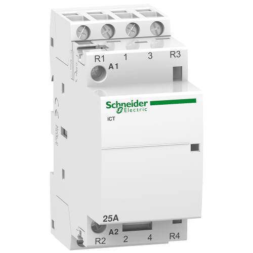 Schneider Electric A9C20838 iCT Sessiz Kontaktörler 25A 2NO+2NC 220-240 VAC - 1