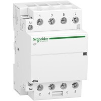 Schneider Electric A9C20844 iCT Sessiz Kontaktörler 40A 4NO 220-240 VAC - 1