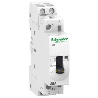 Schneider Electric A9C21732 iCT Sessiz Kontaktörler 25A 2NO 230-240 VAC Manuel - 1