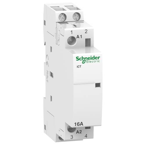 Schneider Electric A9C22712 iCT Sessiz Kontaktörler 16A 2NO 230-240 VAC - 1