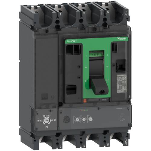 Schneider Electric C40N42D400 Compact Şalter Nsx400N 50Ka Ac 4P4D 400A 2,3 - 1