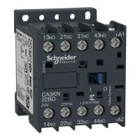 Schneider Electric CA3KN22BD TeSys K Yardımcı Kontaktör 24VDC 2NA2NK - 1