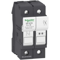 Schneider Electric DF101N Tesys Sigorta Bağlantı Kesici 1P N 32A Sigorta Boyutu 10 X 38 Mm - 1