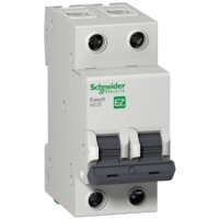 Schneider Electric EZ9F51216 Easy9 2 Kutup 16A 10kA C Tipi Otomatik Sigorta - 1