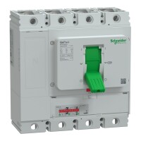 Schneider Electric G80H4E500 Circuit Breaker Gopact Mccb 800 4 Poles 70Ka At 415Vac 500A Rating Etu Trip Unit Ayarlanabilir - 1