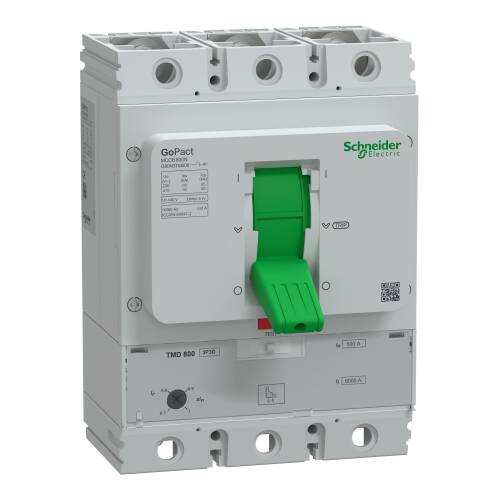 Schneider Electric G80N3TM500 GOMCCB 800N 3P3D 500A TMD - 1