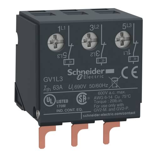 Schneider Electric GV1L3 Tesys Gv2 Sınırlayıcılar Devre Kesicide - 1