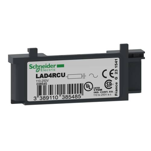 Schneider Electric LAD4RCU TeSys Deca RC devre 110-250V - 1