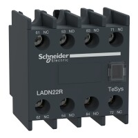 Schneider Electric LADN22R TeSys Deca Yardımcı Kontak Bloğu 2NA2NK Toza Karşı Dayanıklı - 1