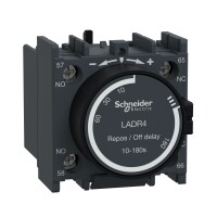 Schneider Electric LADR4 TeSys Deca Çekmede Gecikmeli Pinomatik Zaman Rölesi 10-180sn 1NA1NK - 1