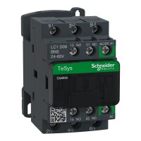 Schneider Electric LC1D09BNE TeSys Deca Green Kontaktör 3 Kutup 9A AC3 24-60VAC/DC - 1