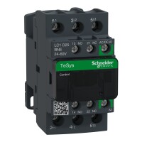 Schneider Electric LC1D25BNE TeSys Deca Green Kontaktör 3 Kutup 25A AC3 24-60VAC/DC - 1