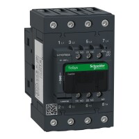 Schneider Electric LC1DT60ABD TeSys Deca Kontaktör 4 Kutup 60A AC1 24VDC 4NA - 1