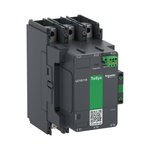 Schneider Electric LC1G115EHEN TeSys Giga Kontaktör TeSysG115 3 Kutup Standart 48-130V ACDC - 1