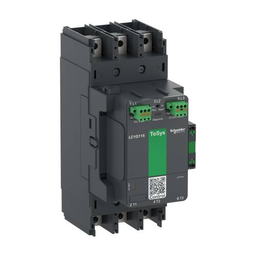 Schneider Electric LC1G115LSEA TeSys Giga Kontaktör TeSysG115 3 Kutup İleri seviye 200-500V ACDC - 1