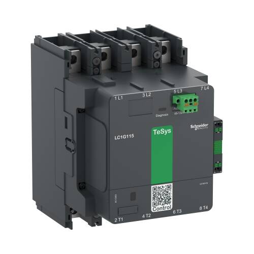 Schneider Electric LC1G1854EHEN TeSys Giga Kontaktör TeSysG185 4 Kutup Standart 48-130V ACDC - 1