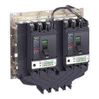 Schneider Electric LV429369 NSX100-250 döner kurma kollu 2 devre kesici için mekanik kilitleme ünitesi (2) - 1