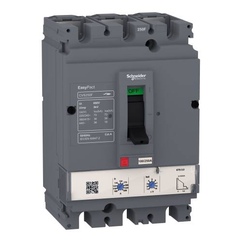 Schneider Electric LV510552 Devre Kesici Easypact Cvs100F 36Ka 415Vac'De Ets 22 40A 3P 3D - 1